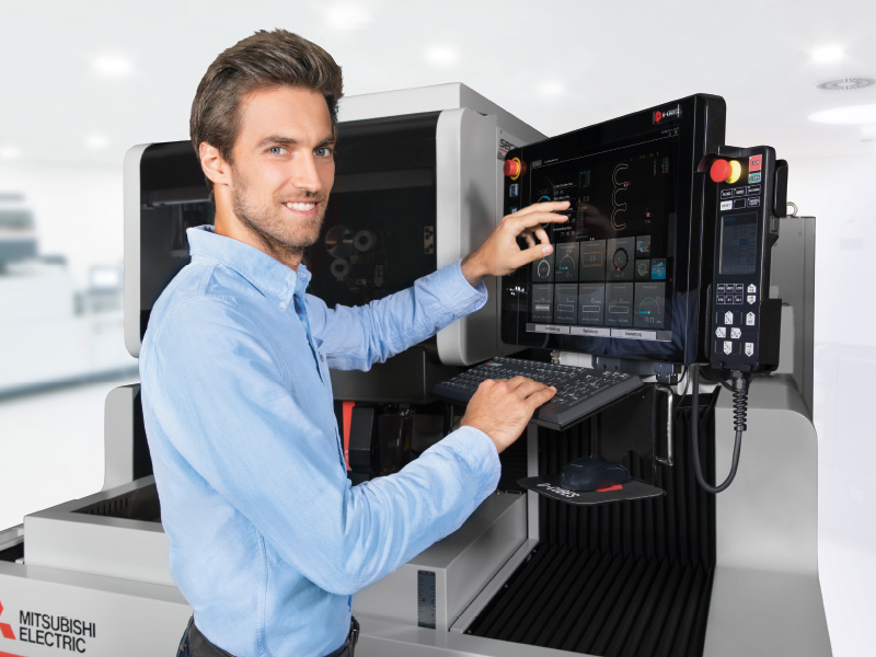 Intuitive operation – for the benefit of the ­machine operator.