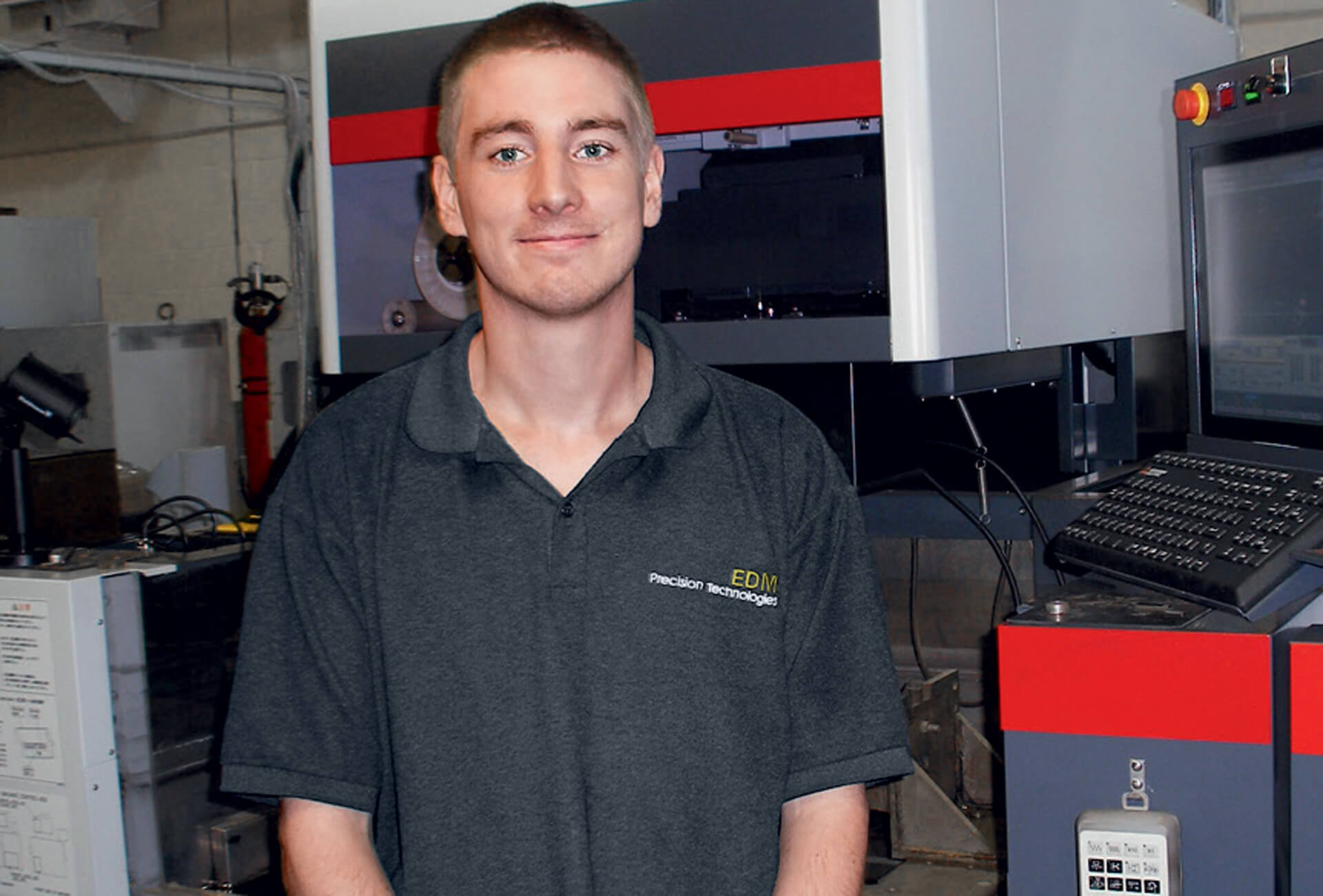 The staff of EDM Precision combine ingenuity and ­determination.