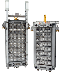 Multiple moulds for two-component injection moulding are what make ERMO unique.