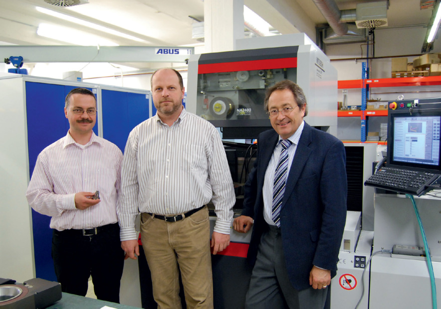 ITS’s three managing partners: Jörg Springmann, Jochen Hipp, und Berthold Brandecker (from left to right).