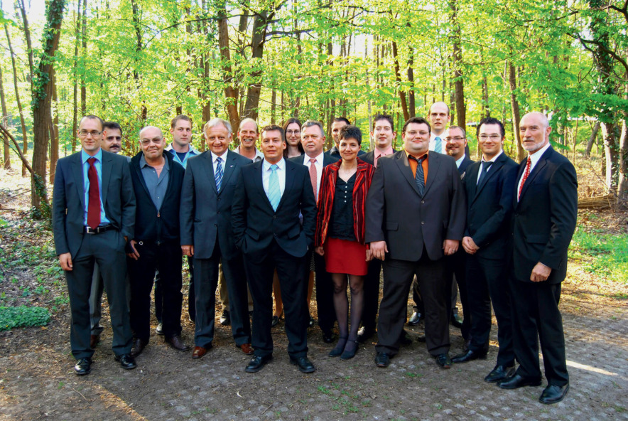 Das Team des Institute of Materials and Processes – Abteilung Fertigungstechnik und Produktion