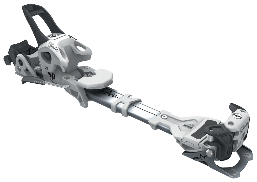 With their metal sliding element, the TYROLIA “AAAmbition” bindings ensure constant release values while also yielding a broader support surface.