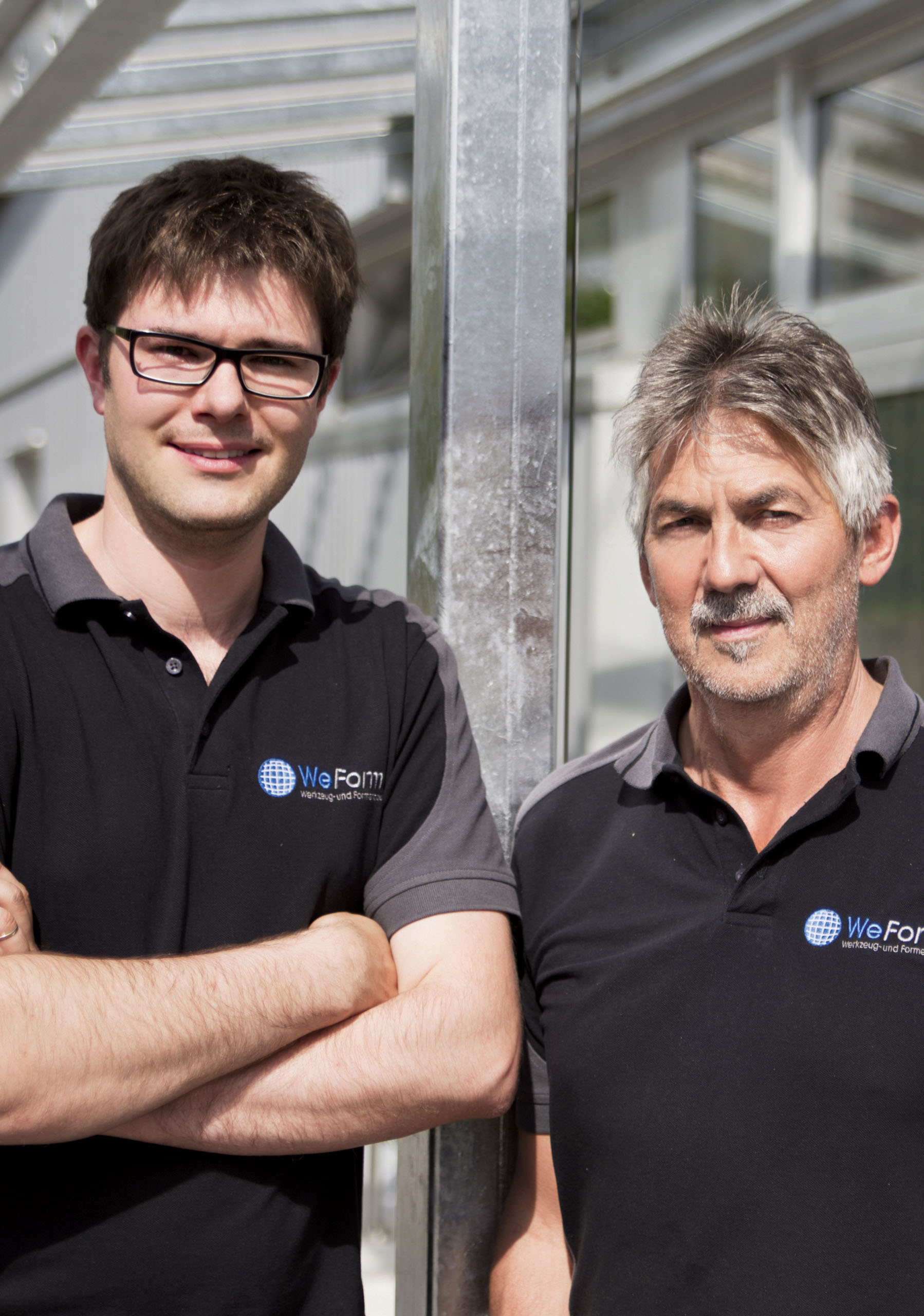 Jürgen Freundorfer (left) and Roland Wilhelm