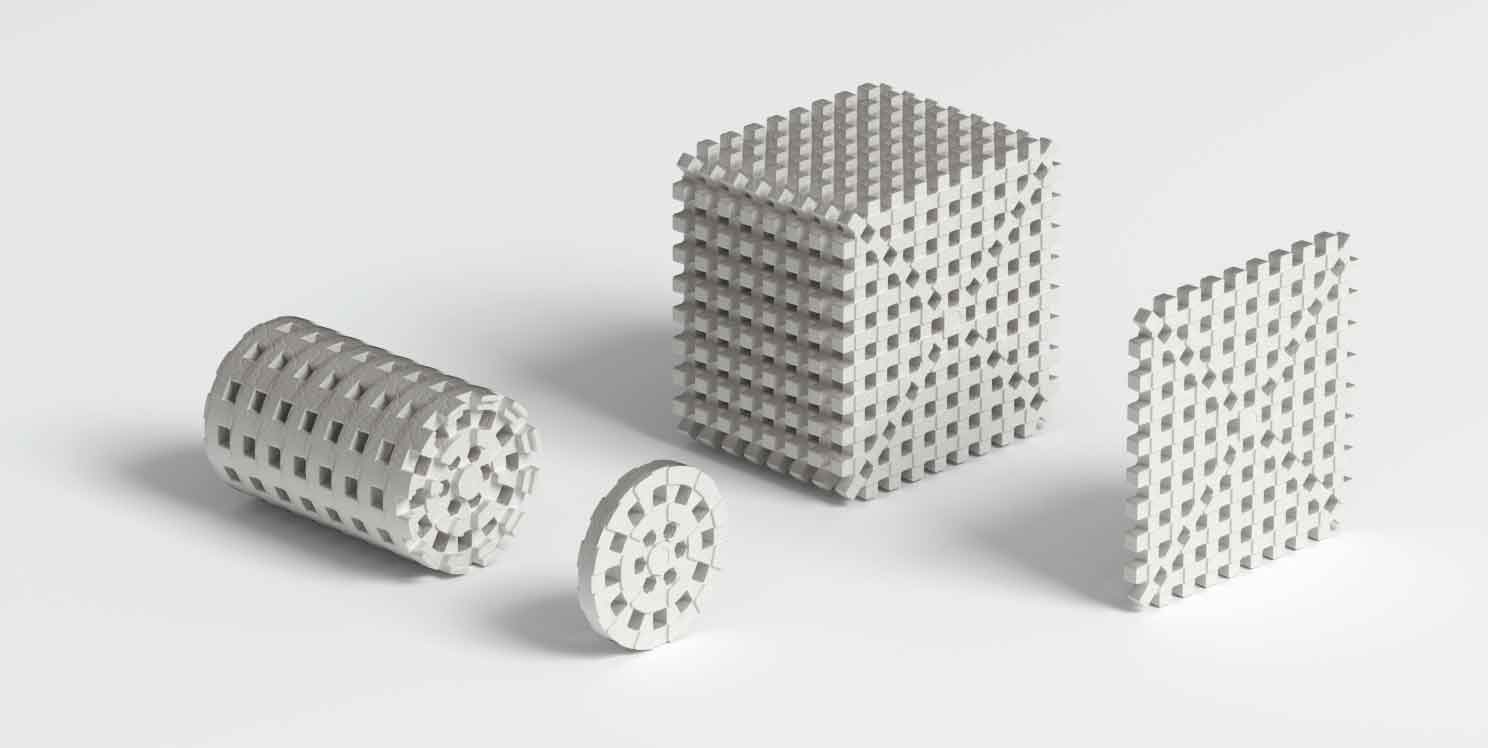 Wire-cutting produces metal lattice structures for PIM parts.