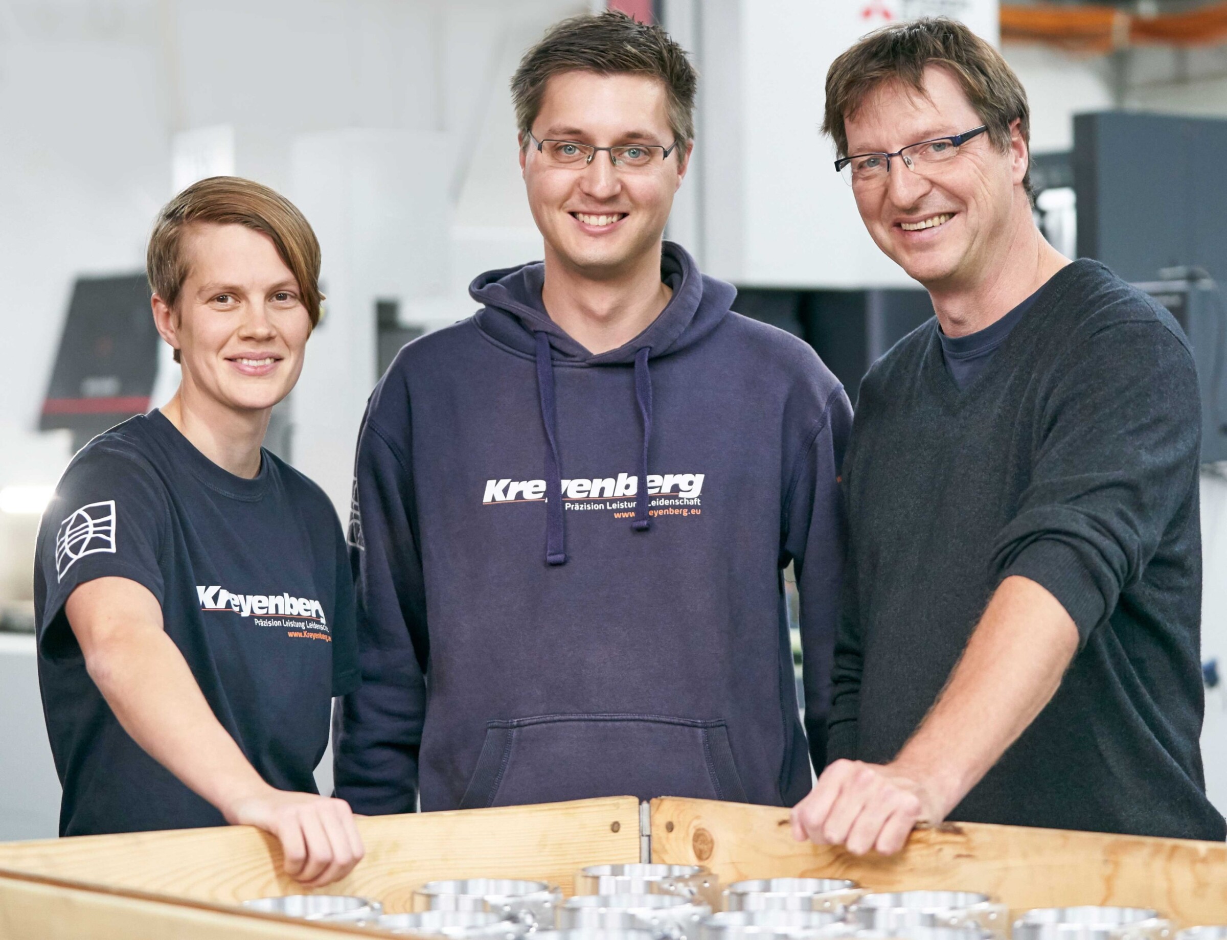 Left to right: Cathérine Knobloch, Jöran Kreyenberg and Clemens Kreyenberg 