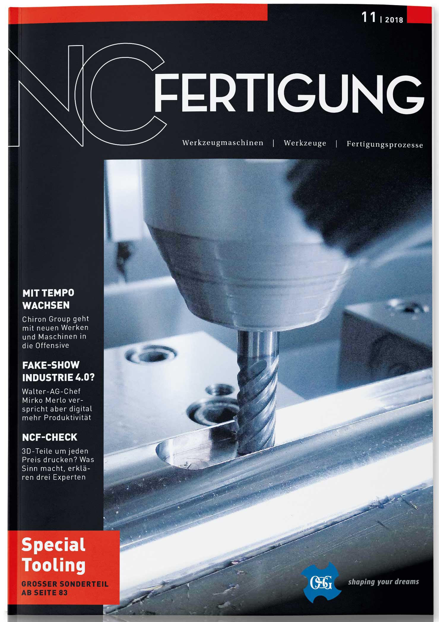 Article from the trade journal NC Fertigung / issue 11/2018