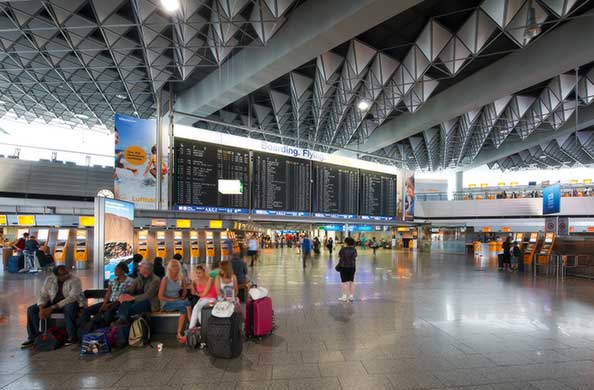 The new Gate A-Plus in Terminal 1 is equipped with hypermodern terminal installations.