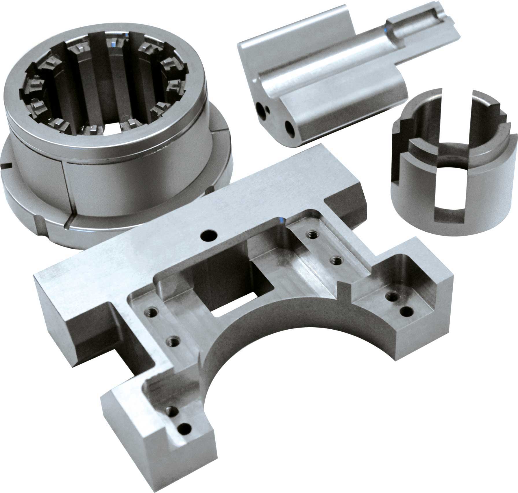 For single parts made of hardened steel containing penetrations with edges, deep grooves and internal gearing, wire-cutting proves to be dependable, precise and – as a result of machining during unsupervised night and weekend shifts – highly cost-effective.