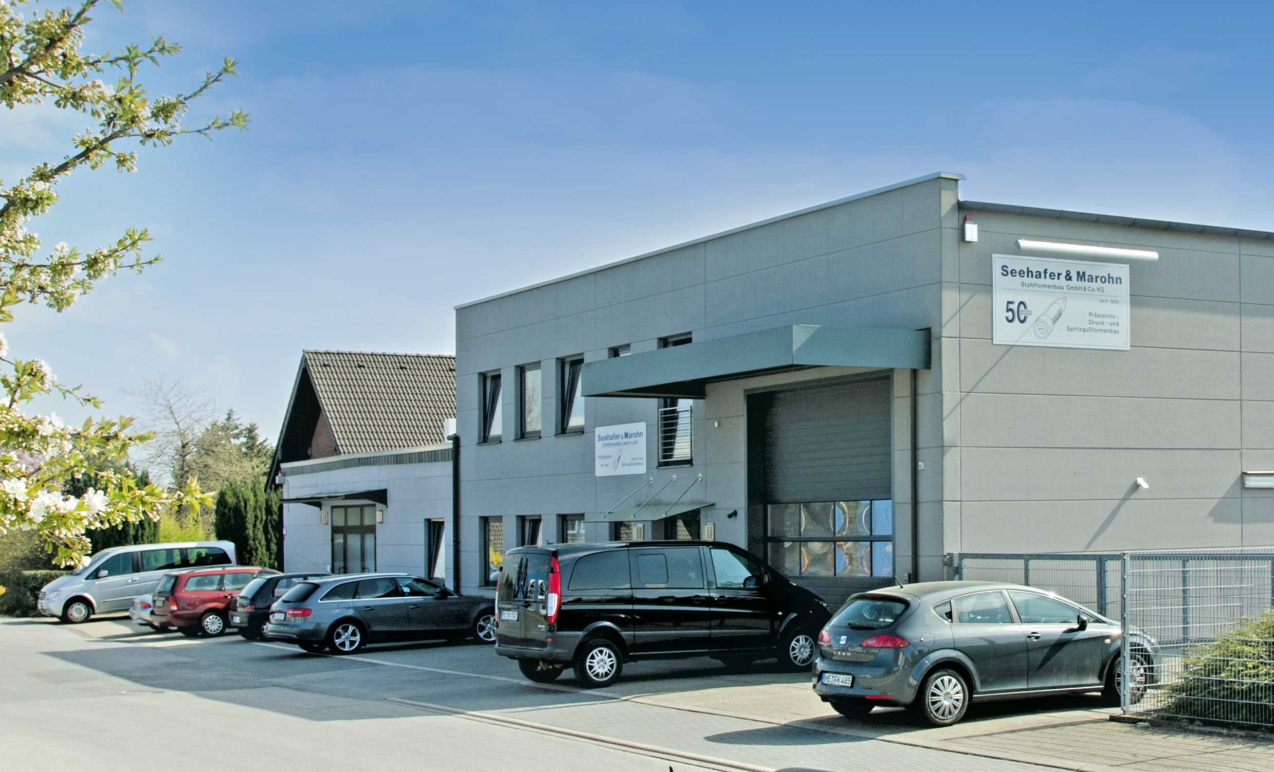 Firmengelände der Fa. Seehafer & Marohn GmbH & Co. KG in Velbert