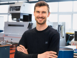 Dominic Janoschka, Geschäftsführer der Alois Maibaum Metallbearbeitung GmbH