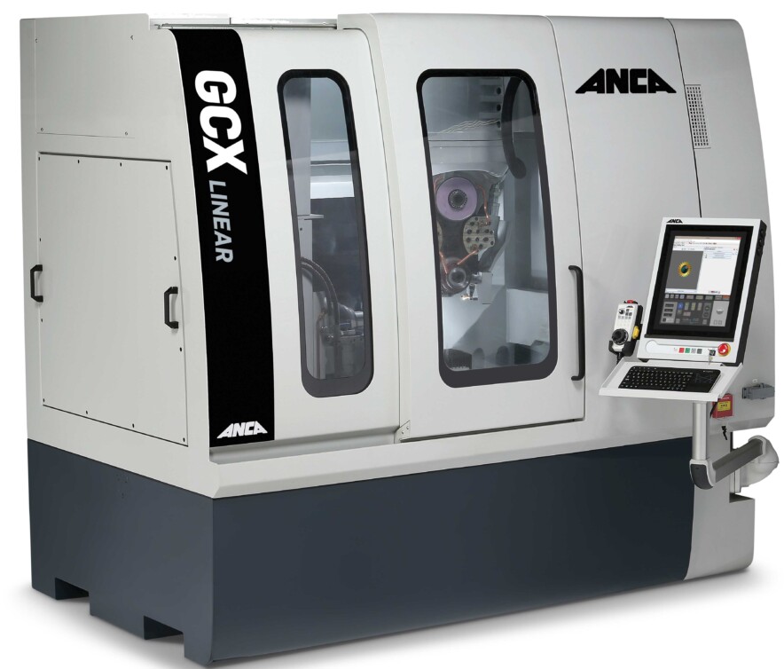 The ANCA GCX, machine for skiving cutter production. Linear axes boost performance and precision, and skiving cutter tools can be produced in a single clamping thanks to integrated measurement. 