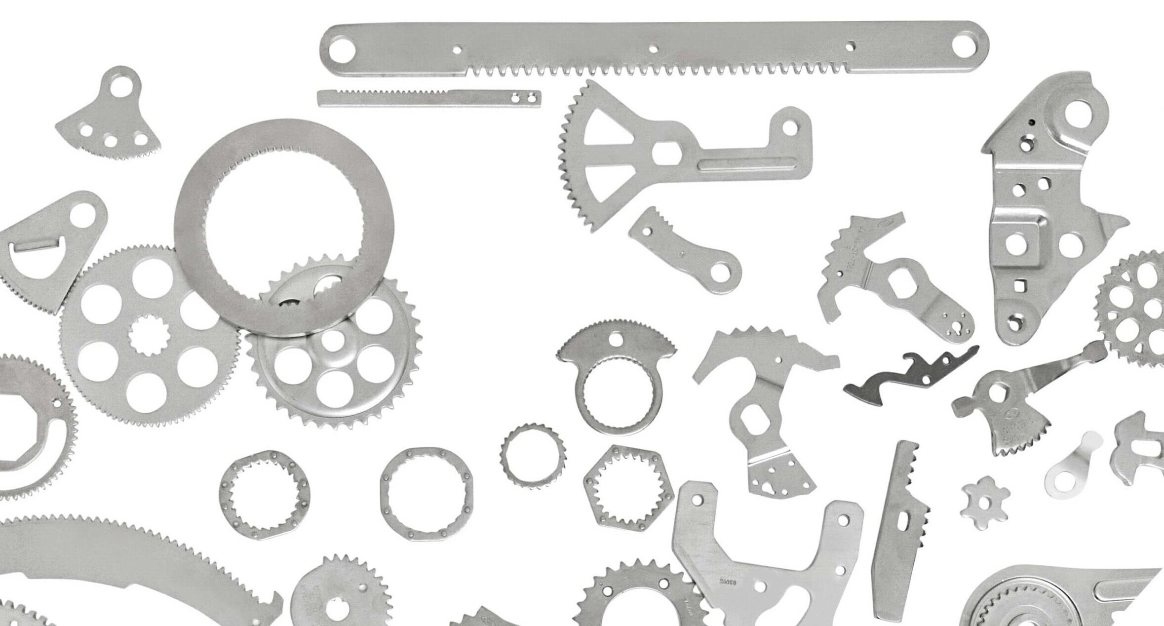 Fine-blanked parts are produced in an almost countless diversity of shapes for a huge variety of uses.