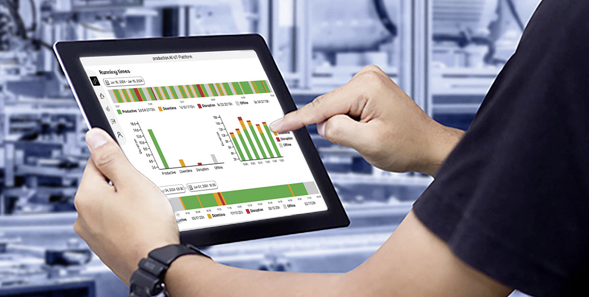 Your Digital Shopfloor for Your Machines from the WBA