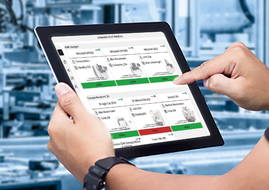 Seamless integration of machines
